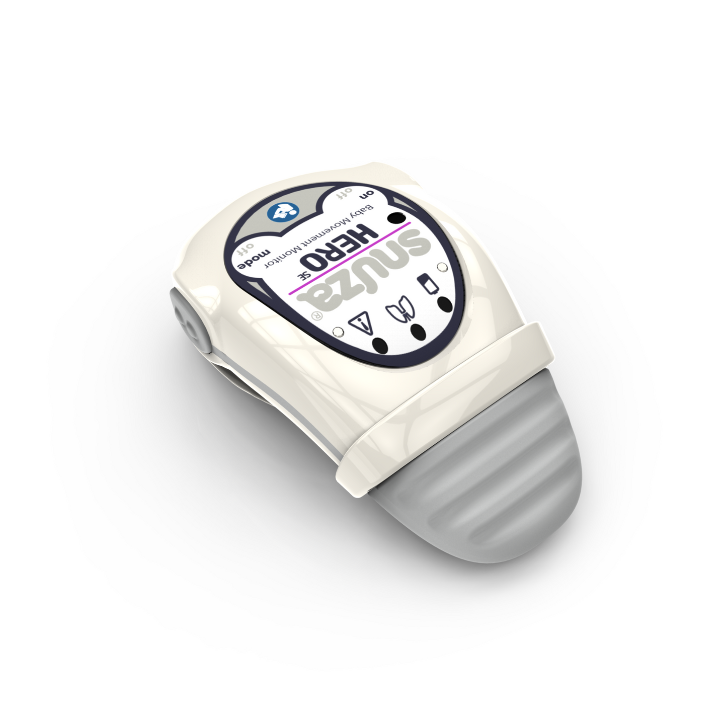 SNUZA Hero - Portable, Wearable Baby Abdominal Movement Monitor with Vibration and Alarm.